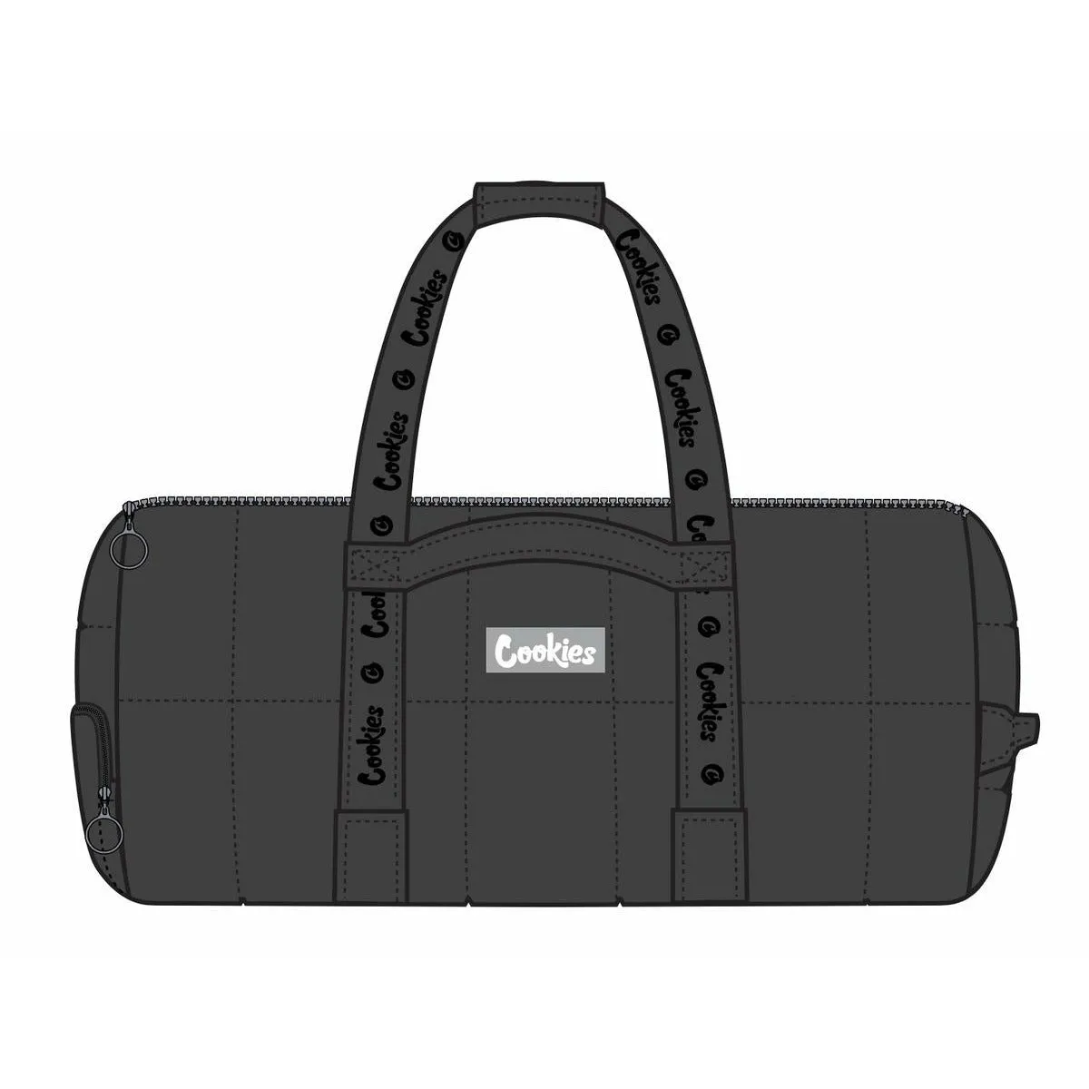 Cookies Apex Sofy "Smell Proof" Black Duffel Bag (1550A4899)