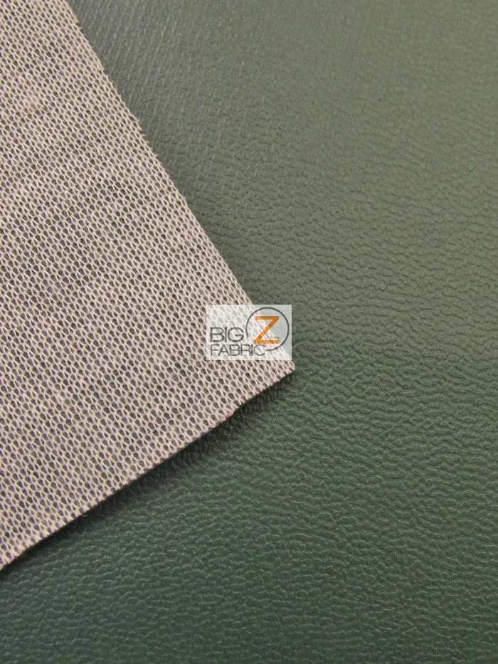 Solid Soft Faux Fake Leather Vinyl Fabric / Dark Brown / By The Roll - 30 Yards
