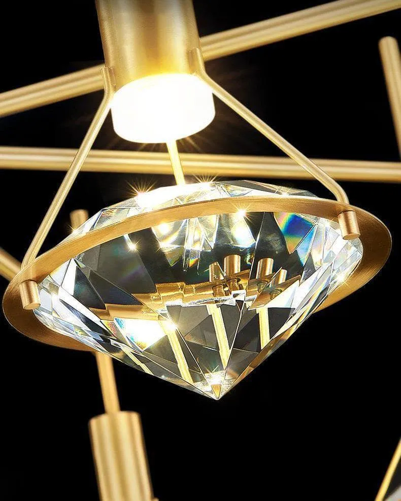 Sparkling Diamond Chandelier